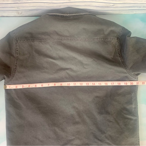 Men’s Fossil Zip Up Trucker Jacket, Size Small - Picture 10 of 12